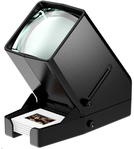 Diabetrachter LED Diagucki 5x5 24x36mm LED Lampe
