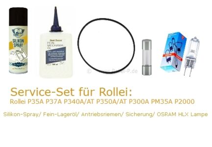 Diaprojektor Service-Set Rollei #A001